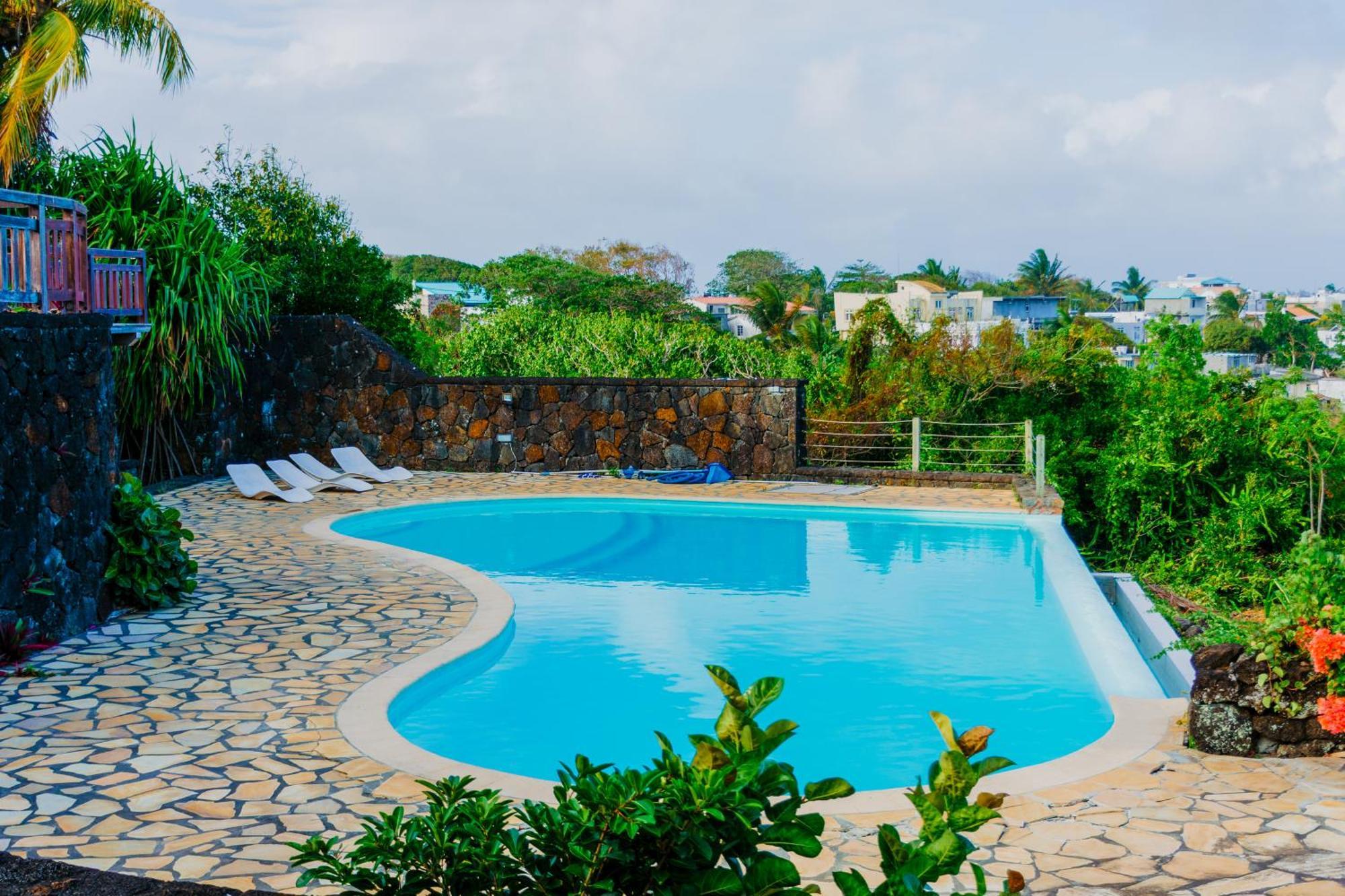 Boutique Villa On The Rocks With Stunning Sea Views, Infinity Pool & Private Sea Trou d'Eau Douce Esterno foto